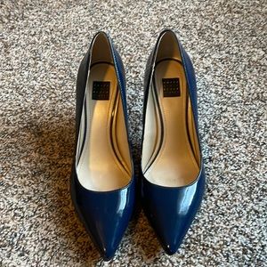 WHBM Olivia patent leather pumps